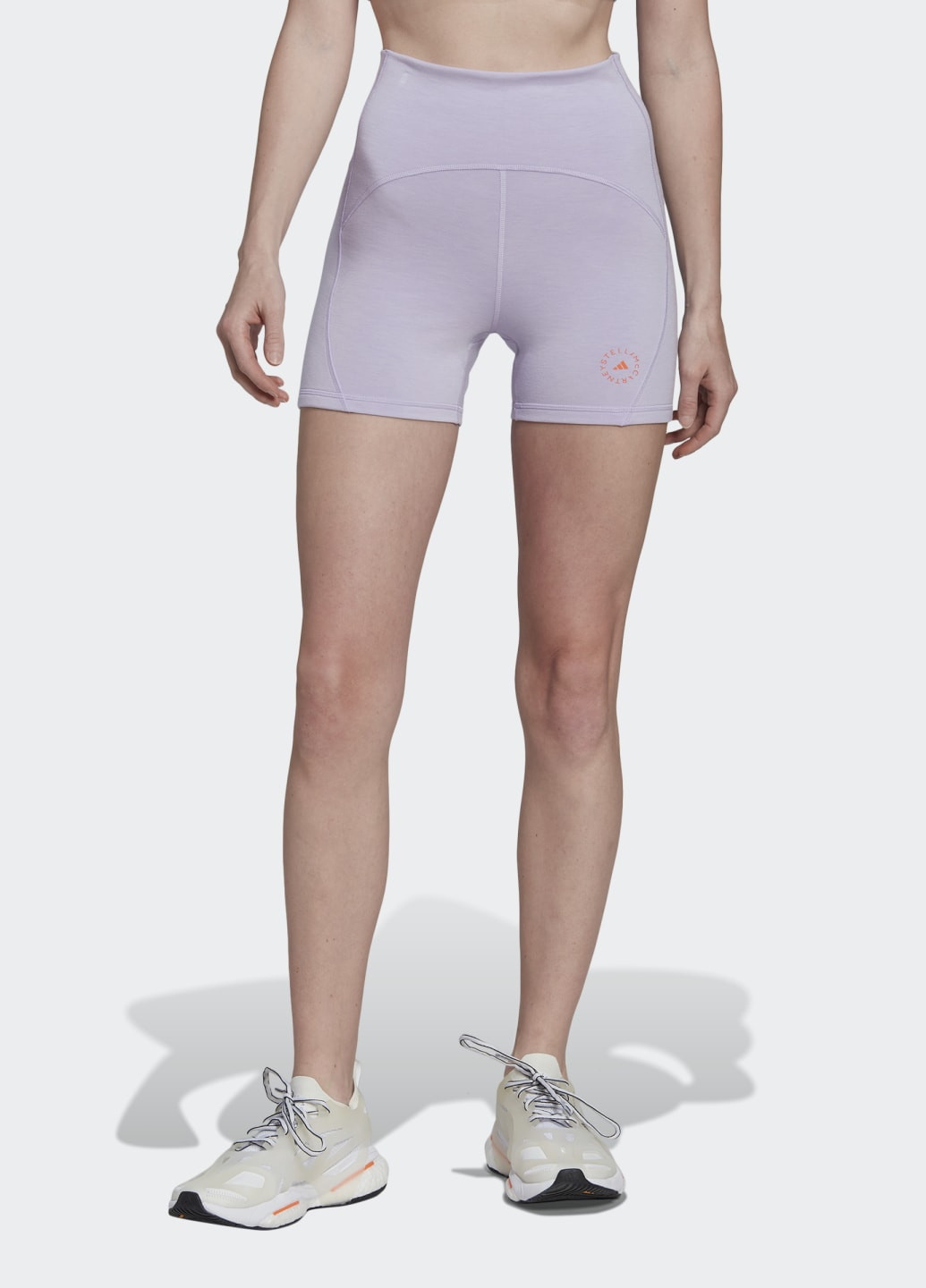 Фиолетовые демисезонные леггинсы by stella mccartney truestrength yoga adidas