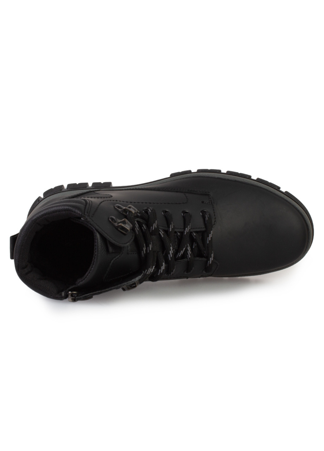 Черные зимние ботинки мужские бренда 9501090_(1) ModaMilano