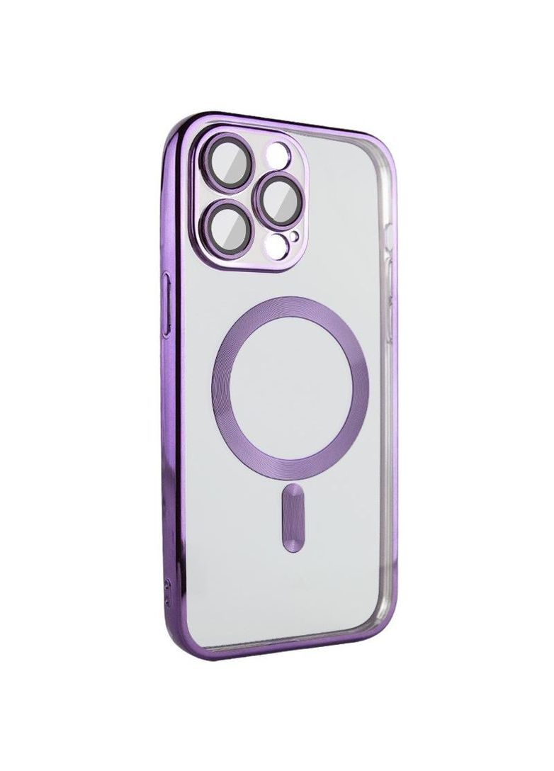 Хромовий TPU чохол з MagSafe на Apple iPhone 15 Pro (6.1") Epik (268029956)