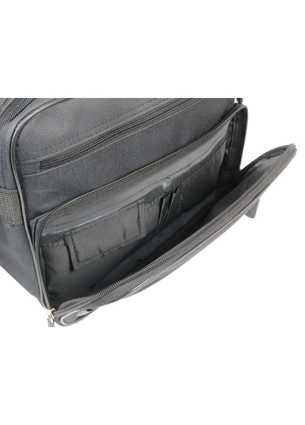 Сумка мужская тканевая 2411 чёрный Wallaby (266142800)