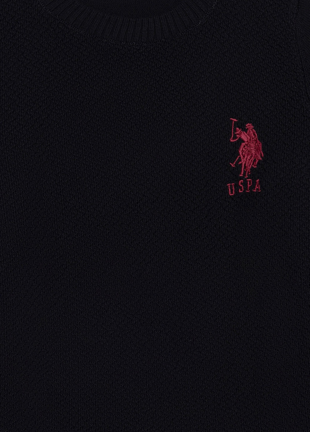 Чорний светр хлопчачий U.S. Polo Assn.