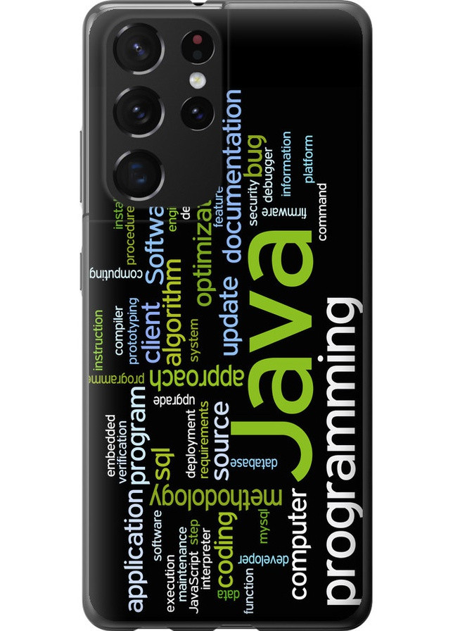 Силіконовий чохол '5615' для Samsung Galaxy S21 Ultra (5G) Endorphone Samsung Galaxy S21 Ultra (5G) (258176679)