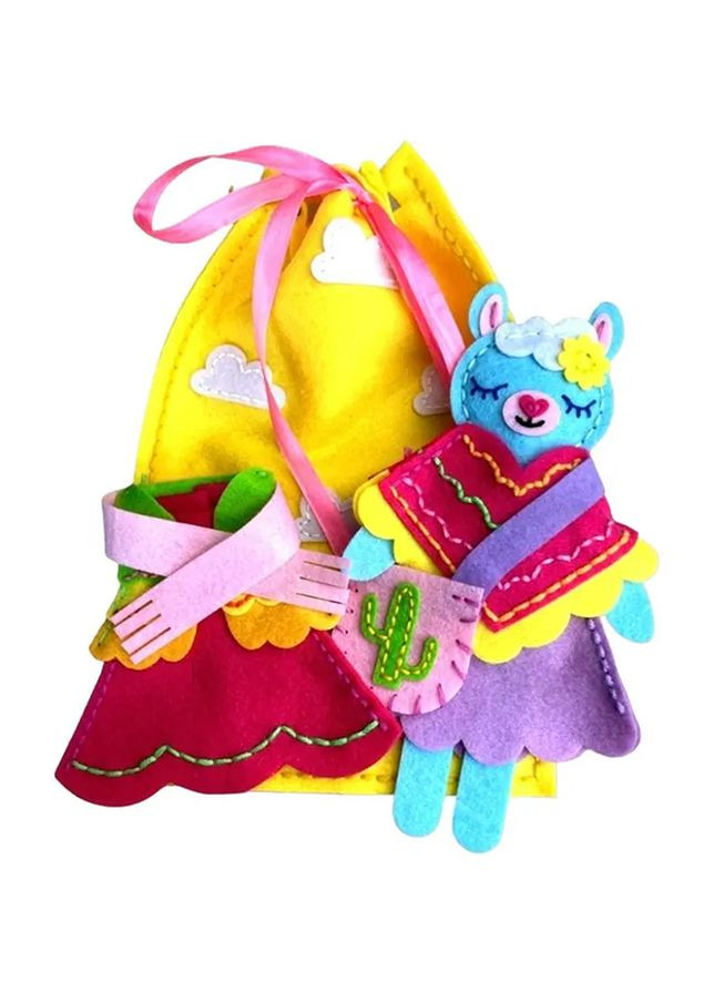 Набір для шиття іграшки "Лама" колір різнокольоровий ЦБ-00235528 Апли Крапли (268121714)