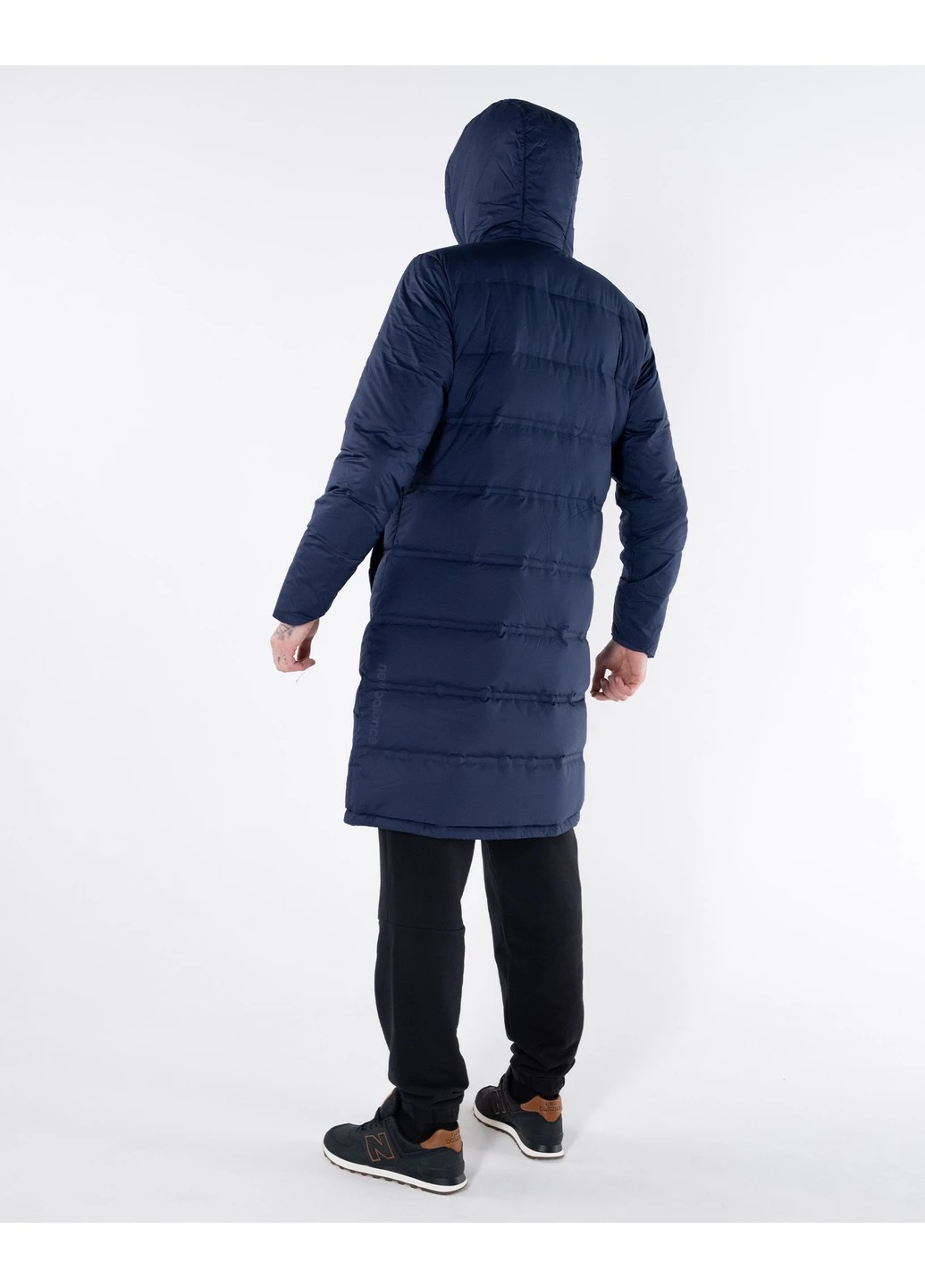 Синяя зимняя куртка зим. bench long down New Balance