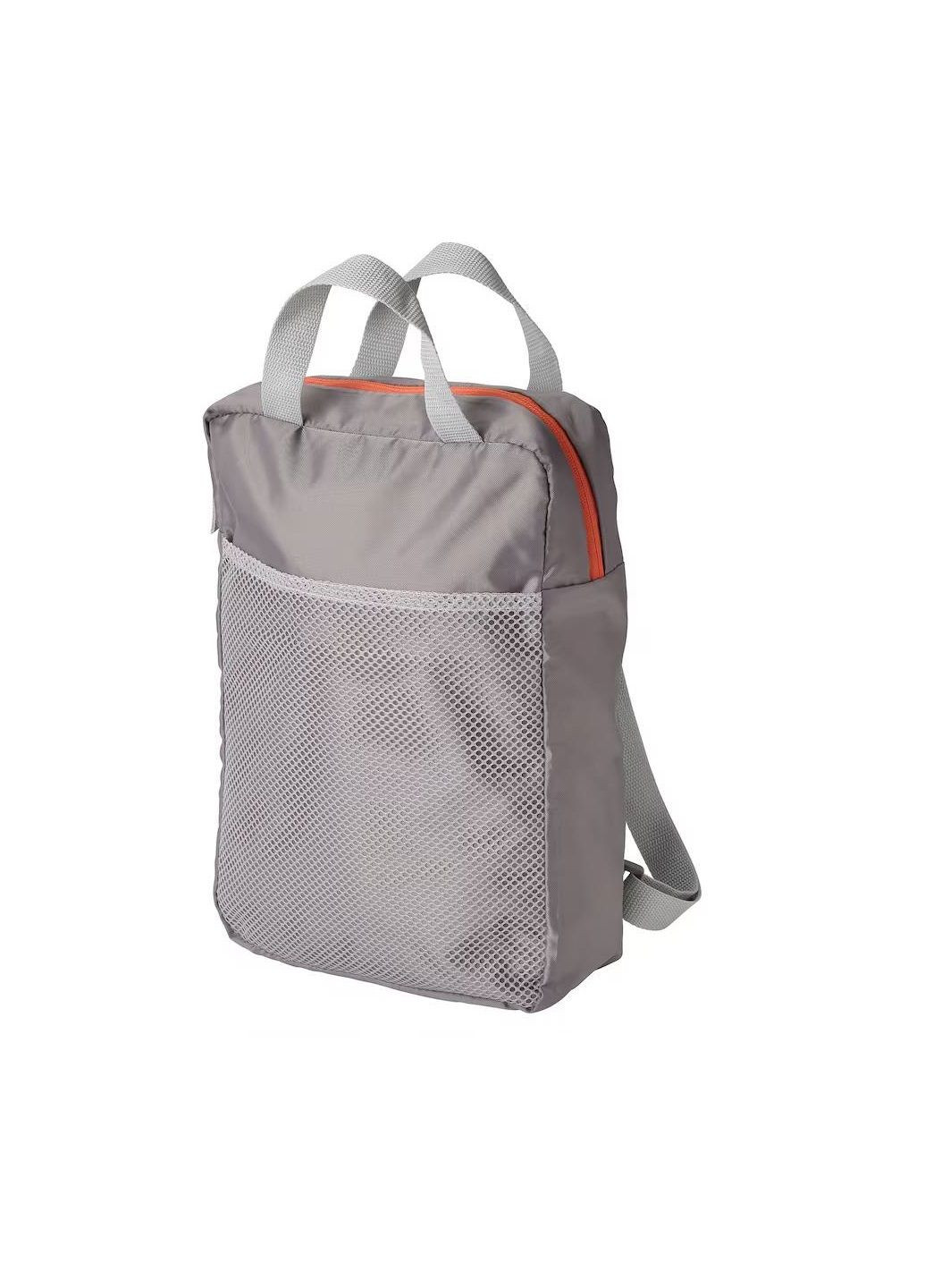 Рюкзак, светло-серый,24x8x34см/9л IKEA pivring (260473750)