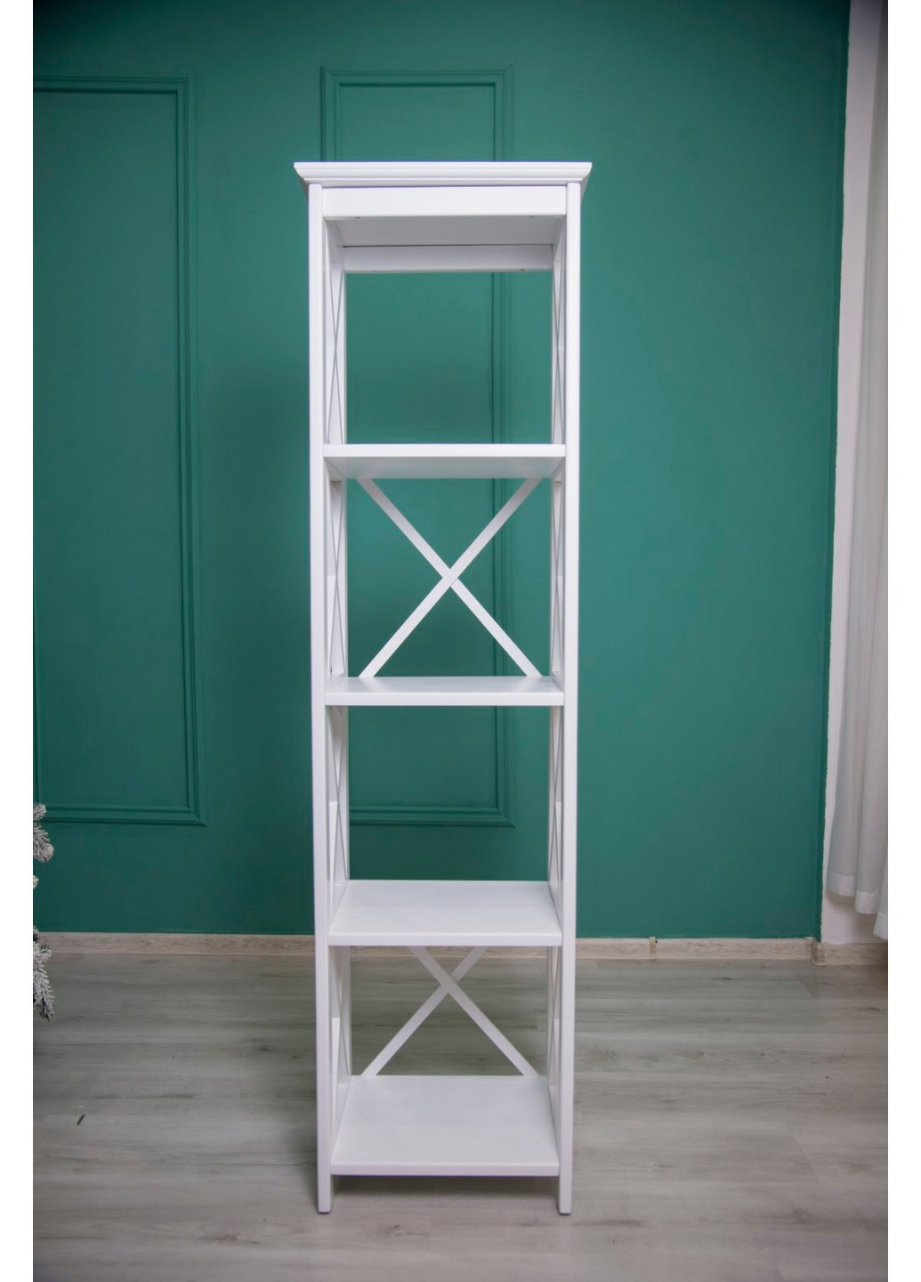 Этажерка из натурального дерева HW-30 белая HouseWood (276842308)