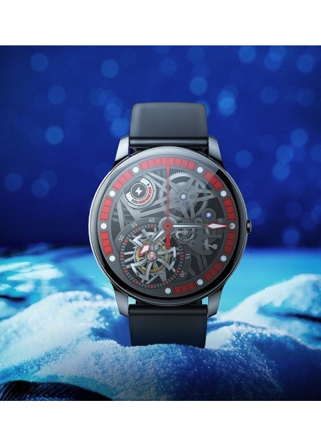 Смарт часы Smart Watch (Bluetooth, IP68, 1.3 дюймов, функция ответа на звонок, сенсорный экран) - Черный Hoco y10 (259018103)