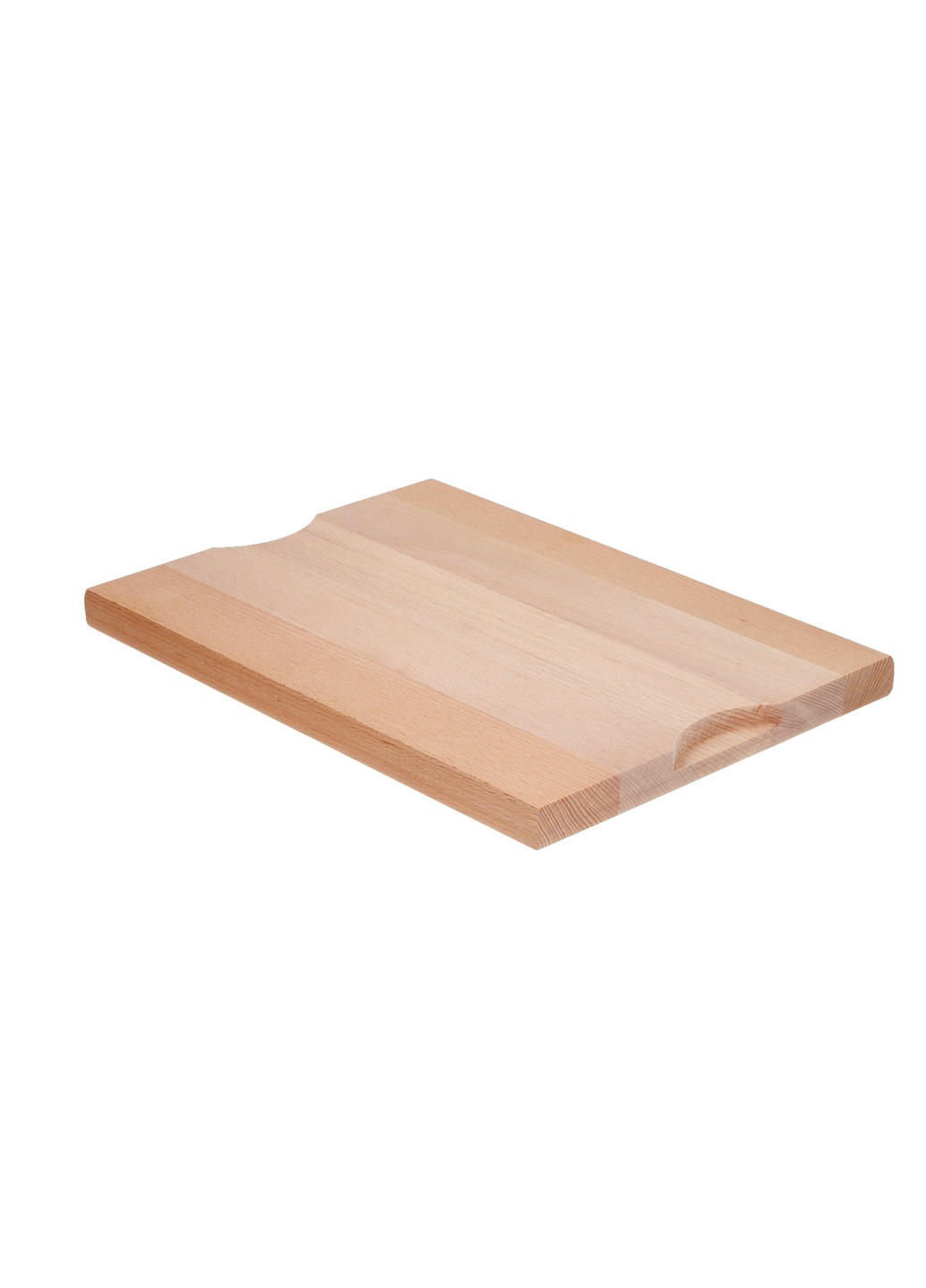 Доска кухонная разделочная деревянная из бука 25х35 см с жёлобом Wood&Steel (259470710)