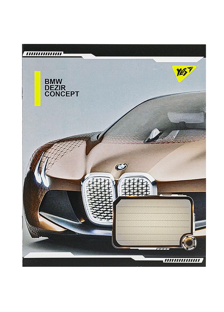 Зошит в лінійку 12 аркушів Dezir concept колір різнокольоровий ЦБ-00222598 Yes (260164604)