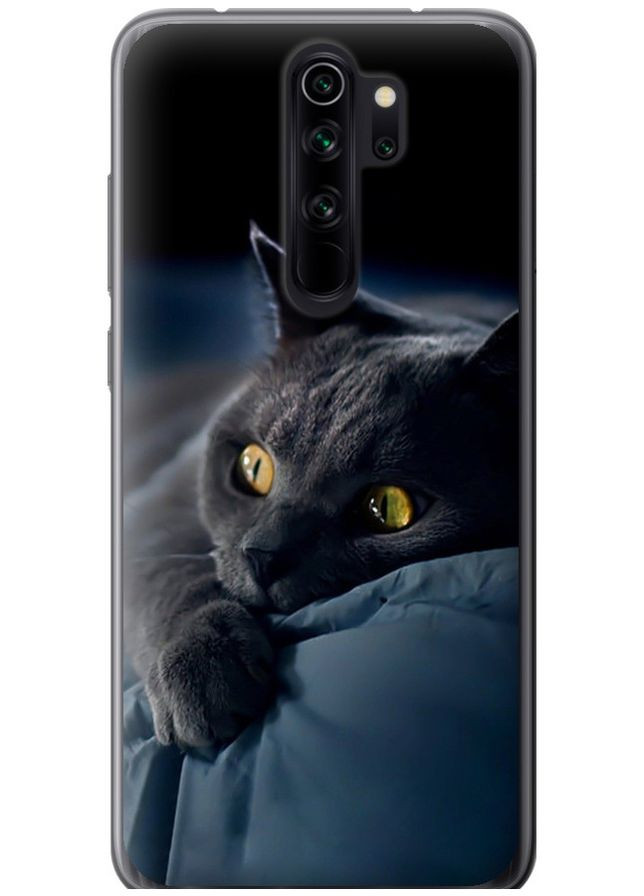 Силіконовий чохол 'Димчастий кіт' для Endorphone xiaomi redmi note 8 pro (265225955)