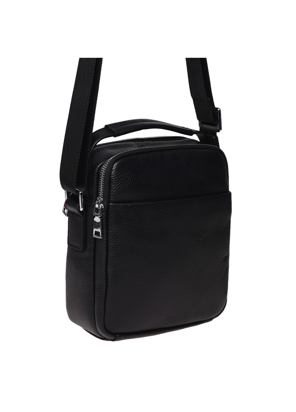 Мужская кожаная сумка K16406a-black Ricco Grande (271665107)