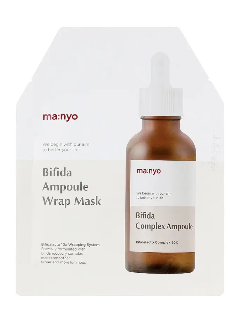 Маска гидрогелевая для восстановления биома кожи Bifida Biome Ampoule Mask 30 мл Manyo (268030199)