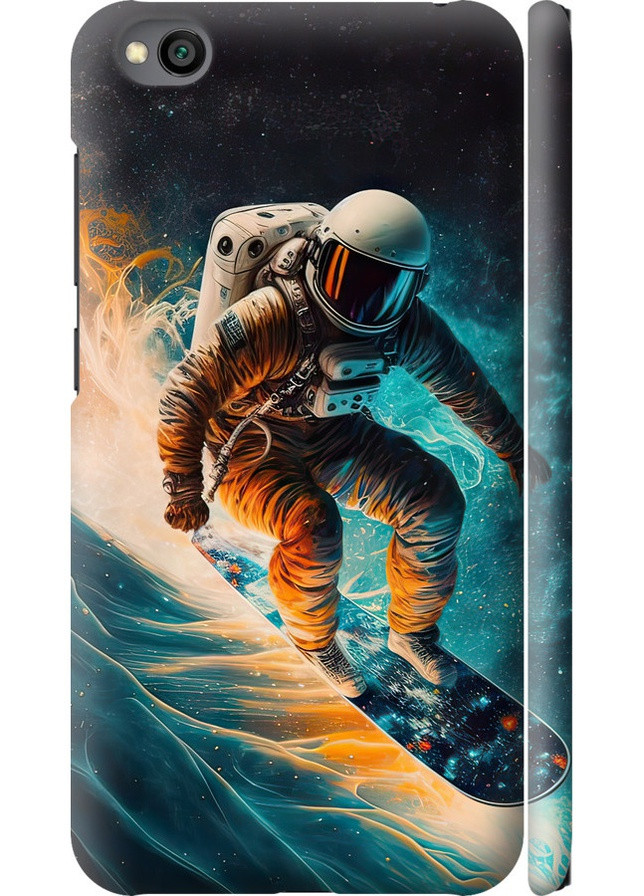 3D пластиковий матовий чохол 'Сноубордист' для Endorphone Xiaomi Redmi Go (258091719)