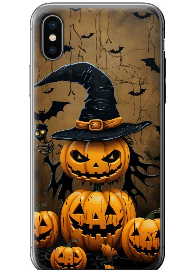 Силиконовый чехол 'Halloween 1' для Endorphone Apple iPhone X (266811402)