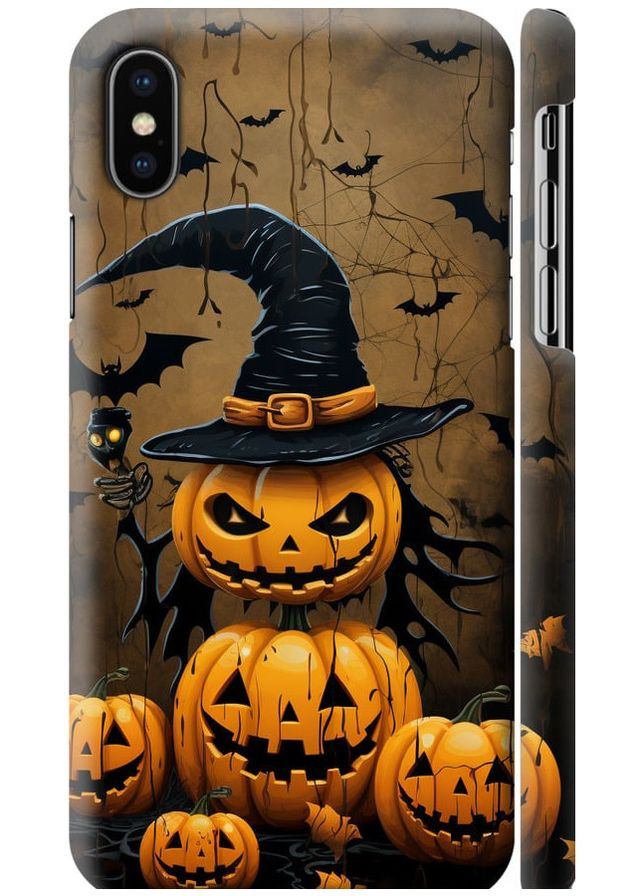 3D пластиковий матовий чохол 'Хелловін 1' для Endorphone Apple iPhone X (266813495)