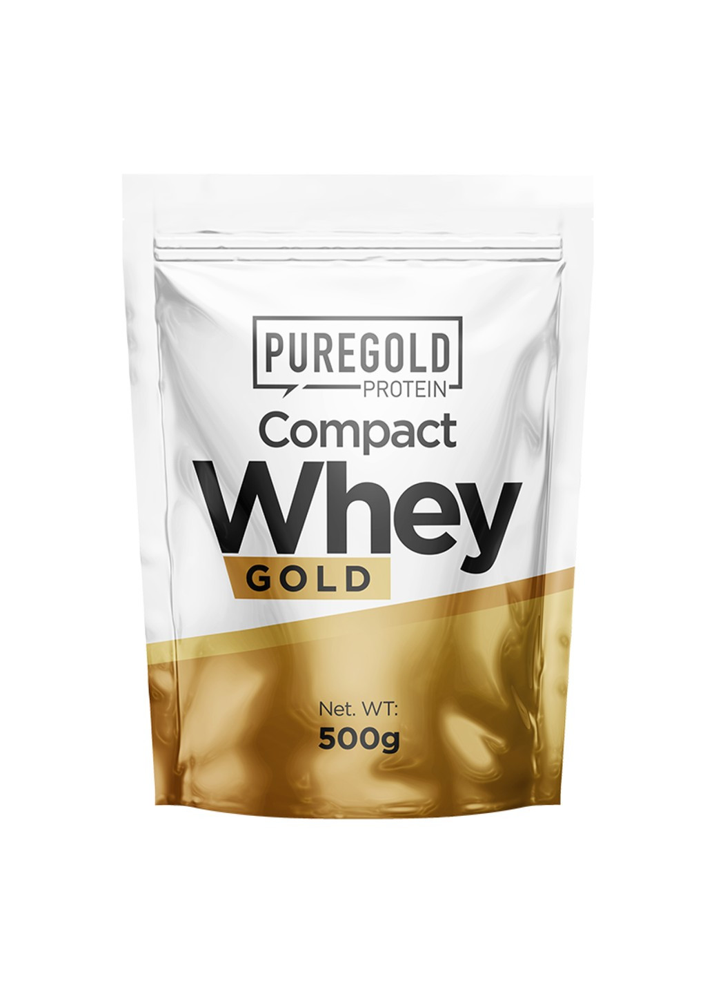 Комплексний Сироватковий Протеїн Compact Whey Gold - 500г Pure Gold Protein (269462282)