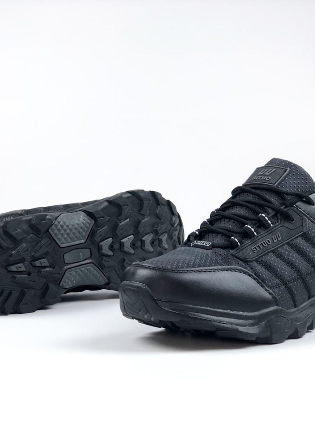 Черные демисезонные кроссовки мужские, вьетнам Situo All Black