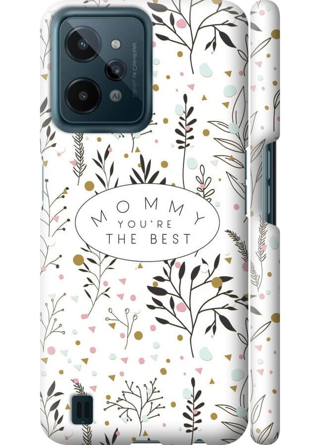 3D пластиковий матовий чохол '5610' для Endorphone Realme C31 (258170891)