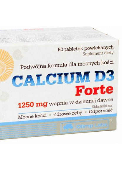 Olimp Nutrition Calcium D3 Forte 60 Tabs Olimp Sport Nutrition (256720697)