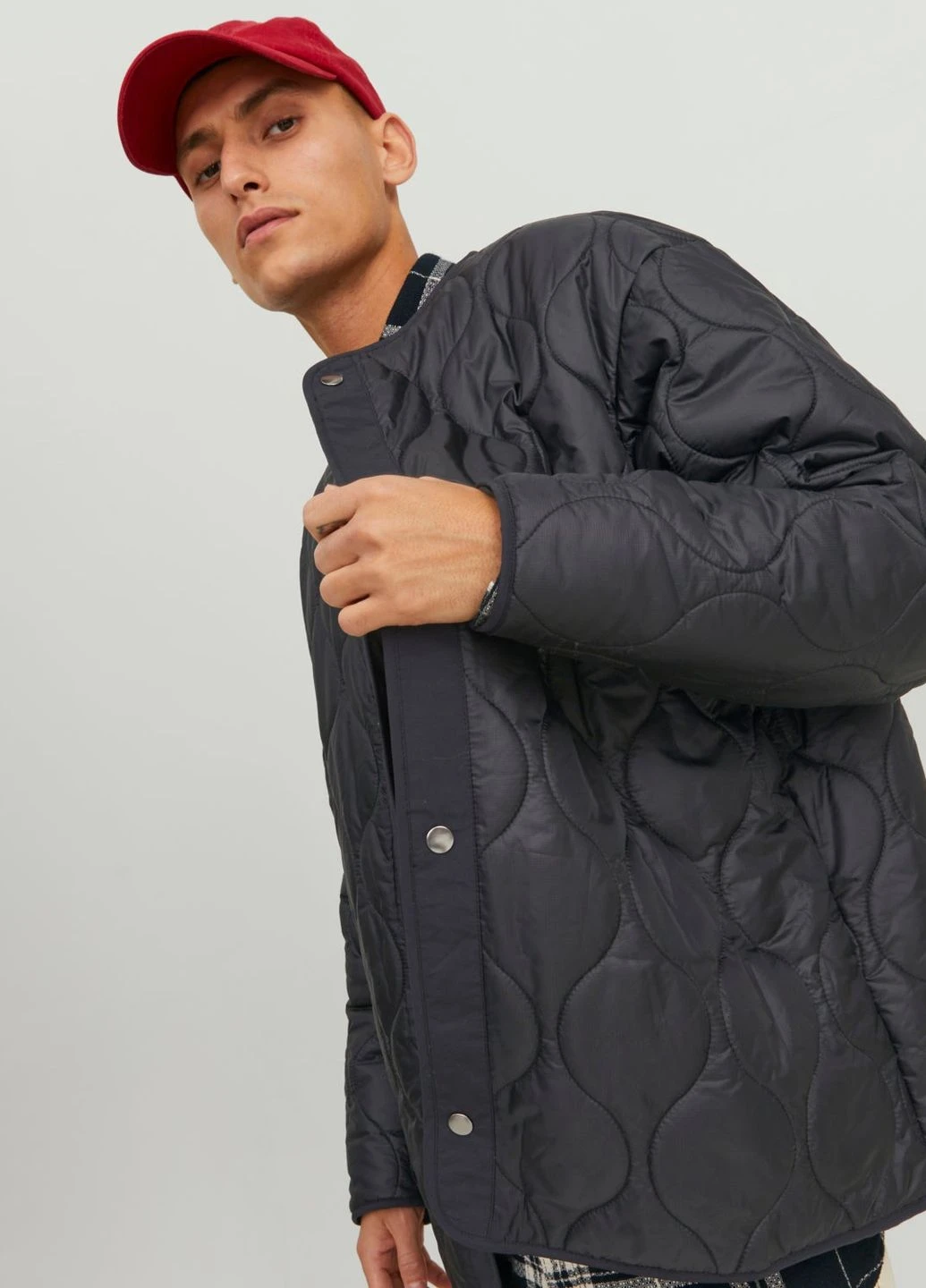 Чорна куртка демісезон,чорний,jack&jones Jack & Jones
