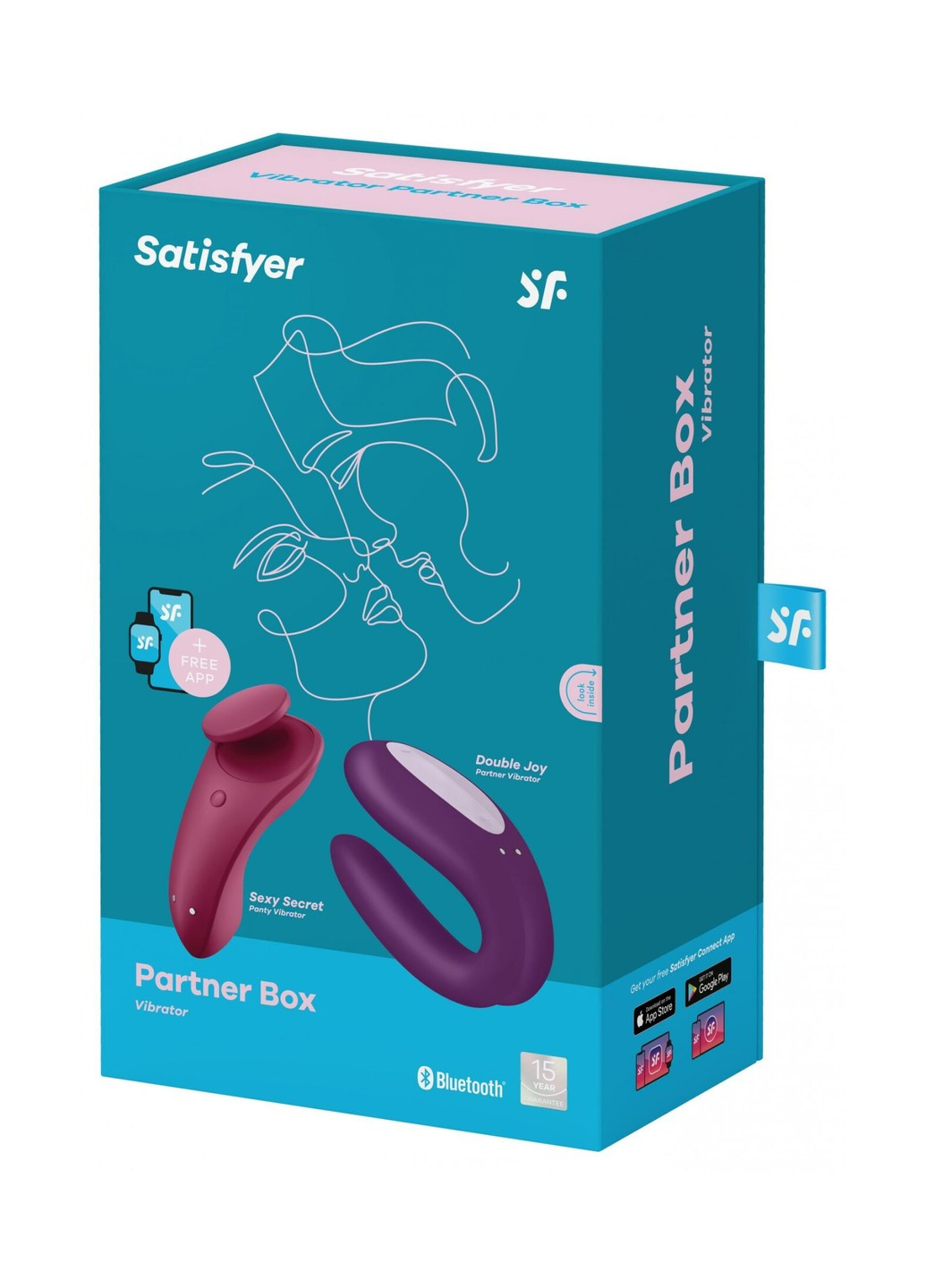 Набор Partner Box 1 (вибратор для пар Double Joy + вибратор в трусики Sexy Secret) Satisfyer (269007167)