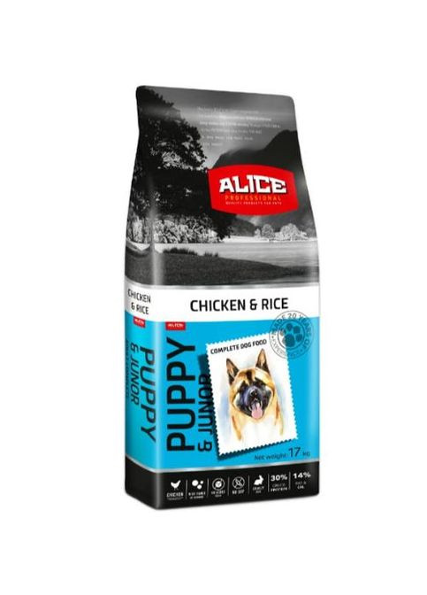 Professional Puppy & Junior Chicken and Vegetables курица и рис, премиальный корм для щенков, 17 кг. Alice (275924827)