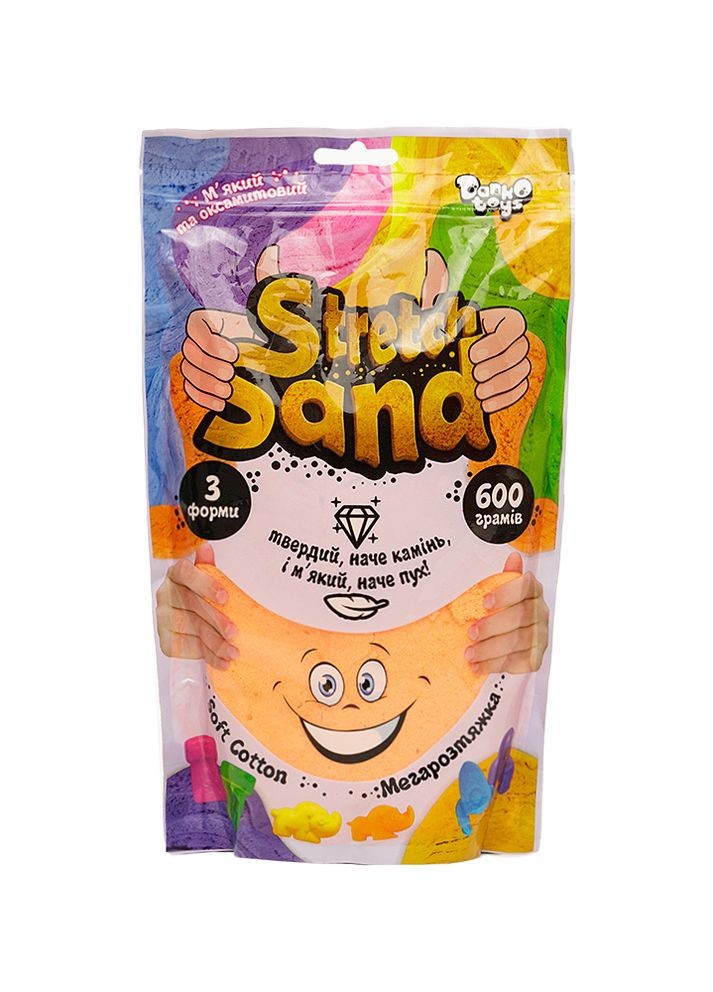 Набор для творчества - "Stretch Sand" цвет разноцветный ЦБ-00124809 Danko Toys (262973531)