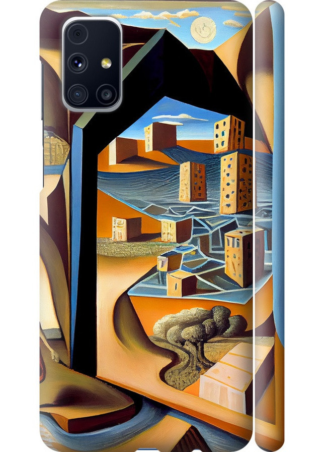 3D пластиковый матовый чехол 'Абстракция v2' для Endorphone Samsung Galaxy M31s M317F (258181996)