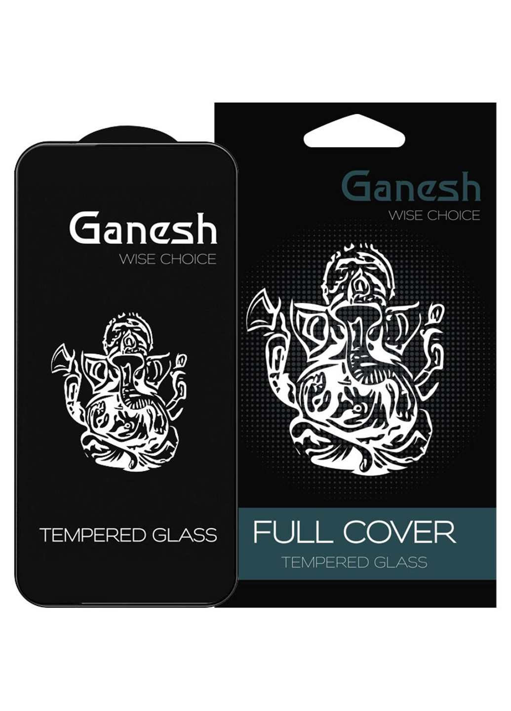 Защитное стекло (Full Cover) для Apple iPhone 14 Pro Max (6.7") Ganesh (261334226)