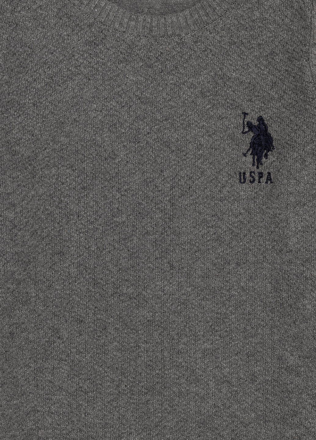 Сірий светр хлопчачий U.S. Polo Assn.