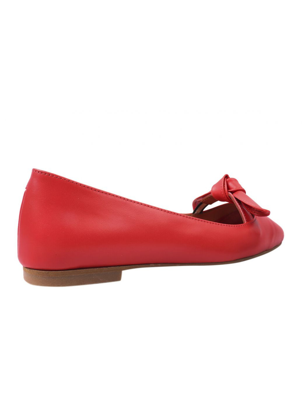 Туфлі жіночі з натуральної шкіри, на низькому ходу, колір червоний, Туреччина Mario Muzi 553-21dtc (257438596)