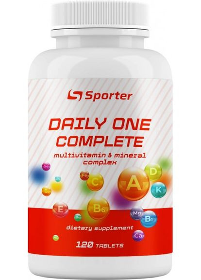 Витаминно-минеральный комплекс Daily One Complete 120 tabs Sporter (262297097)
