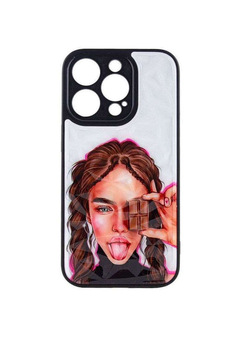 Скляний чохол Prisma Ladies на Apple iPhone 14 Pro (6.1") Epik (260874889)