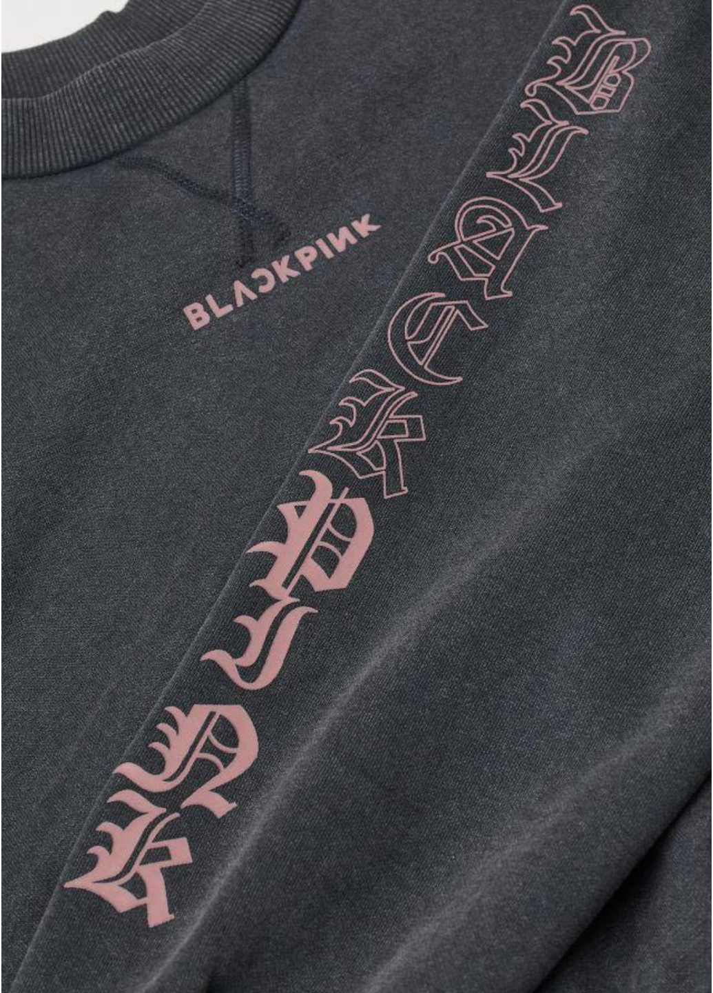 Темно-серый демисезонный женский свитшот оверсайз н&м (56075) s темно-серый H&M