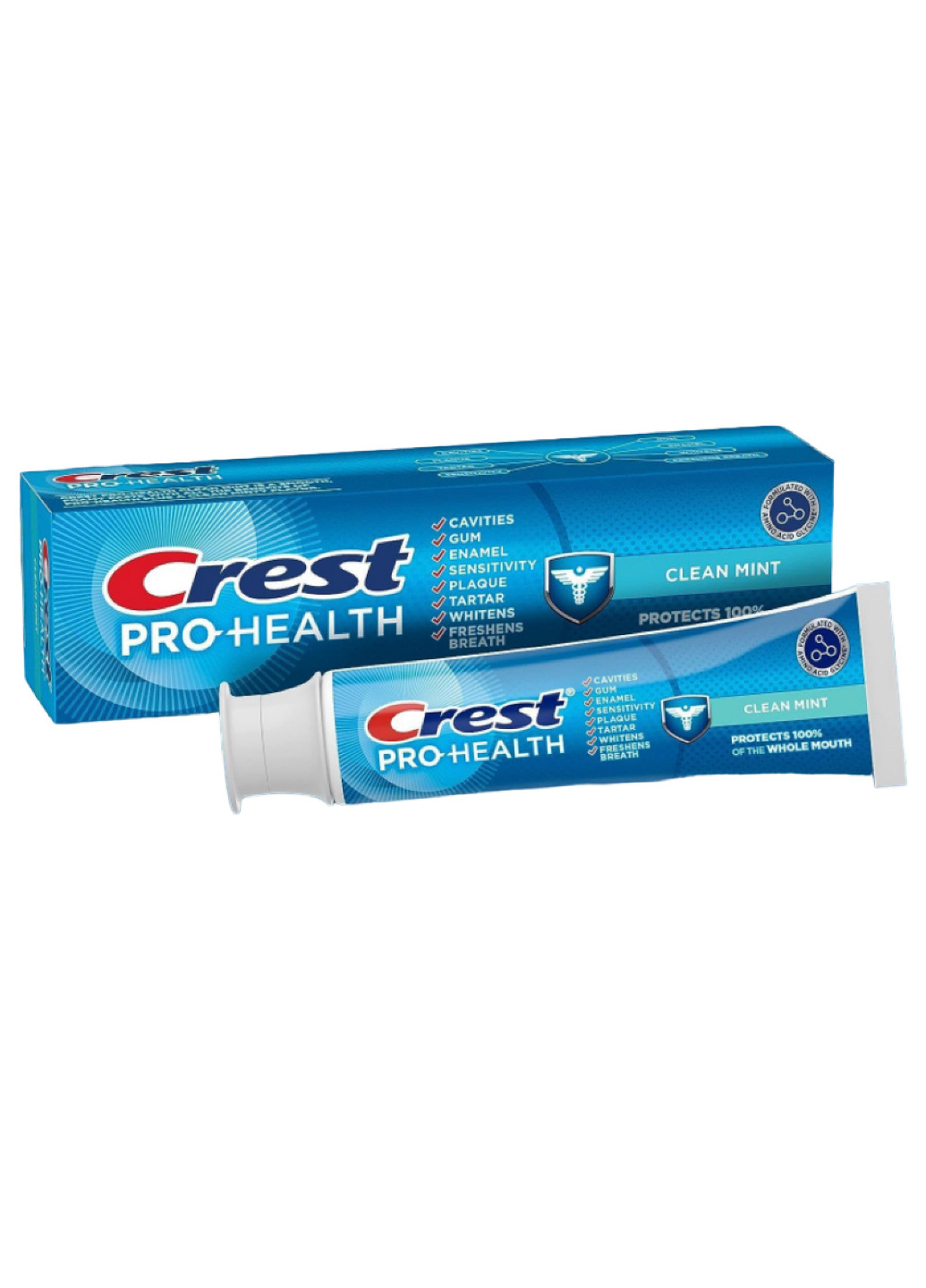 Профилактическая зубная паста Pro-Health Clean Mint мятная свежесть 121 g Crest (275928139)