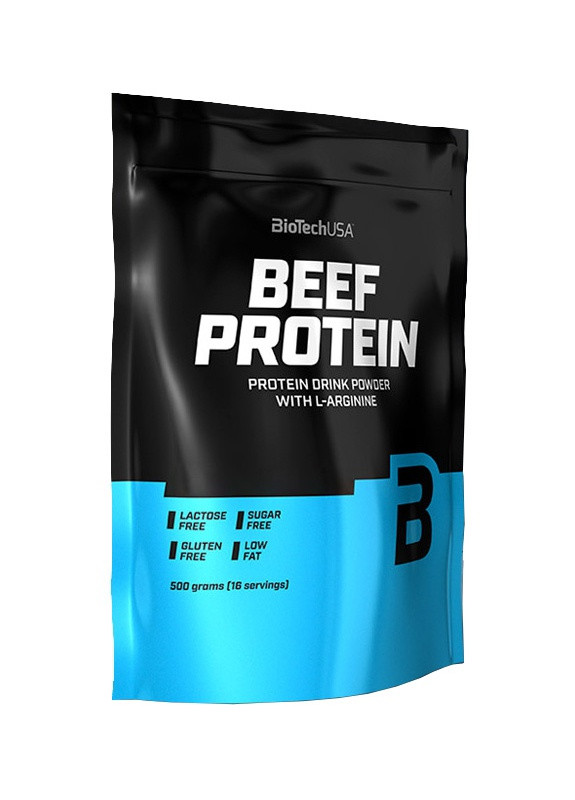 Beef Protein 500 g /16 servings/ Strawberry Biotechusa (257079593)