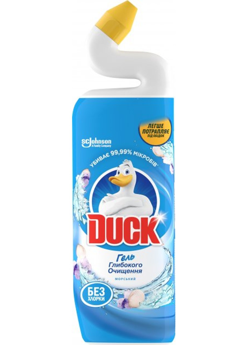 Чистящее средство для унитаза 5в1 Морской 900 мл Duck (272790520)