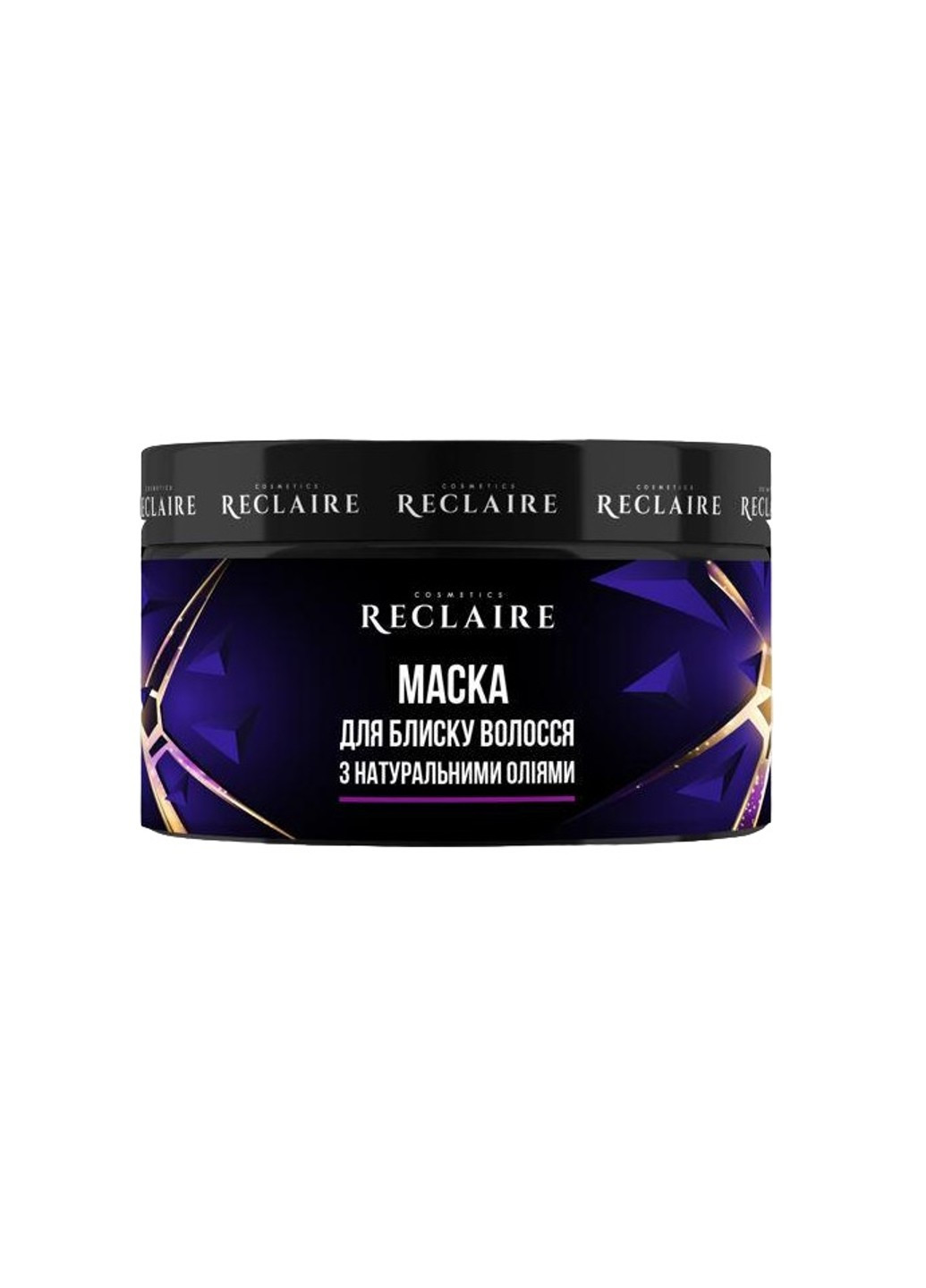Маска для блиску волосся з натуральними оліями Reclaire 200 мл Reclaire cosmetics (258601573)