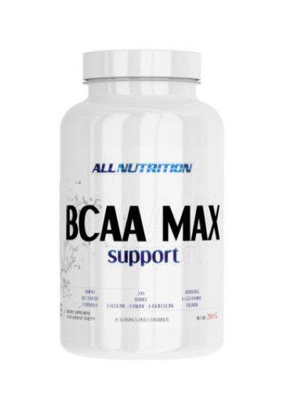 Амінокислоти ВСАА BCAA Max Support 250 g (Black currant) Allnutrition (257559417)