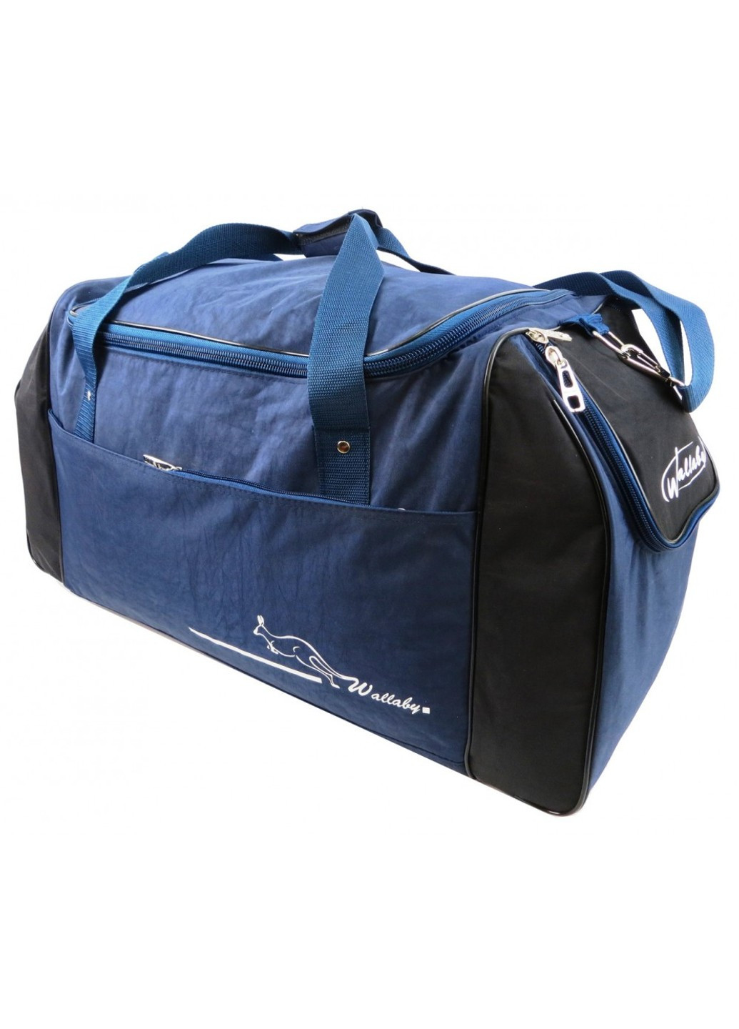Спортивная сумка 447-6 синий с черным, 59 л Wallaby (278050461)