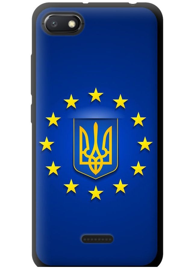 TPU черный чехол 'Евросоюз 6' для Endorphone Xiaomi Redmi 6A (269353456)