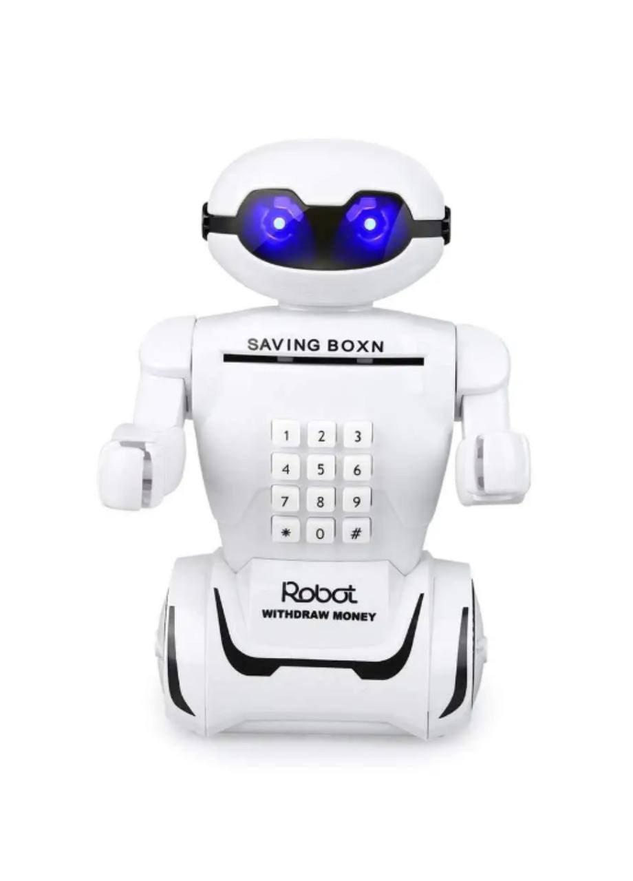 Скарбничка сейф із кодовим замком No Brand robot piggy bank (276842540)