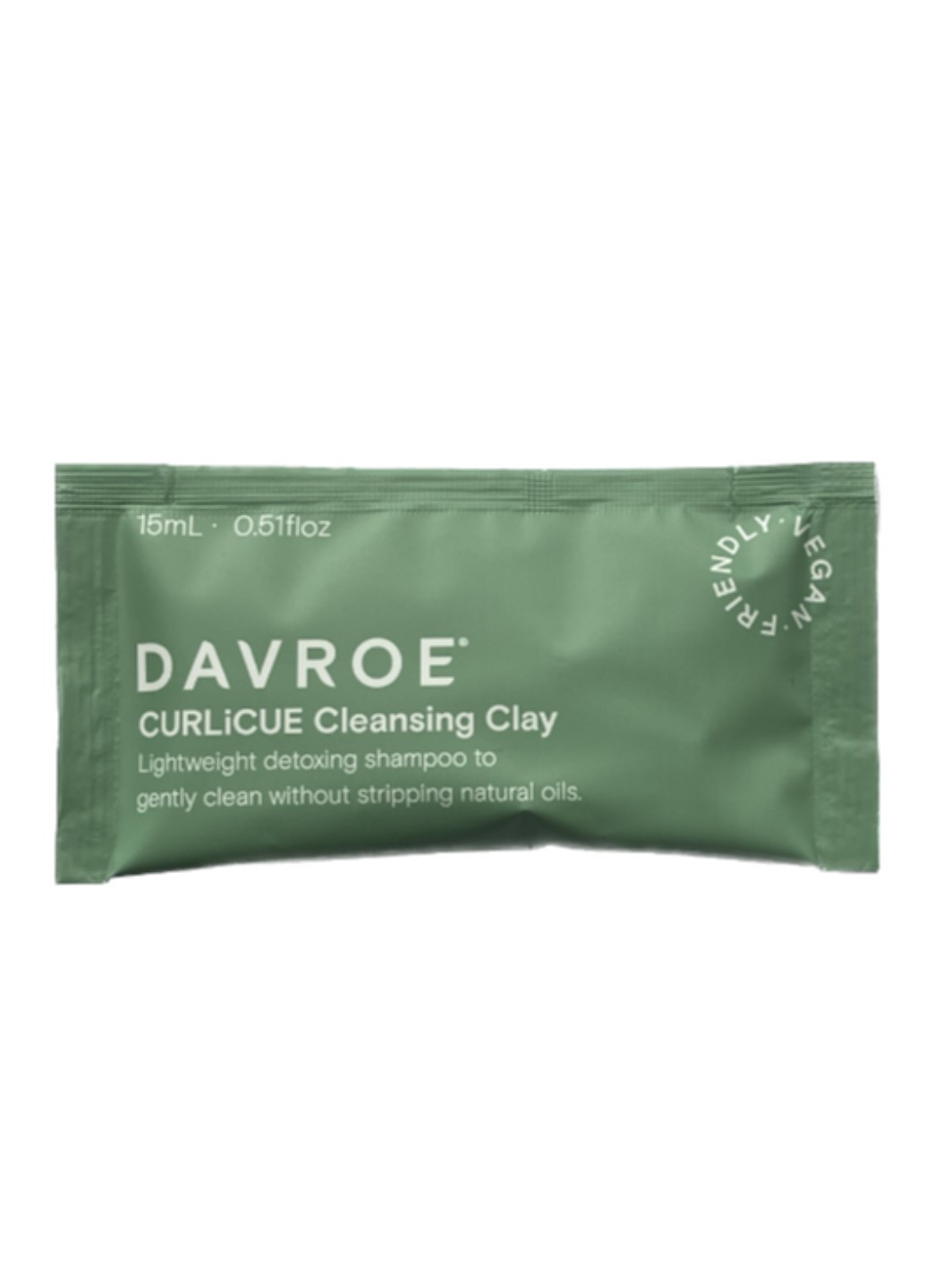 Детокс-шампунь з глиною для хвилястого волосся Curlicue Cleansing Clay 15 ml Davroe (267896432)