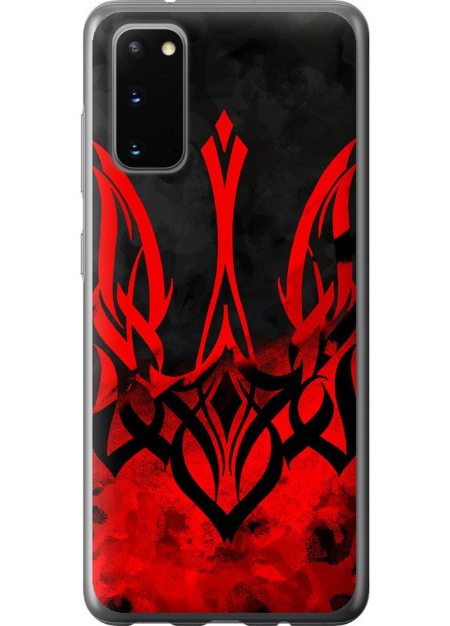 Силиконовый чехол 'Герб Украины v2' для Endorphone Samsung Galaxy S20 (257906191)