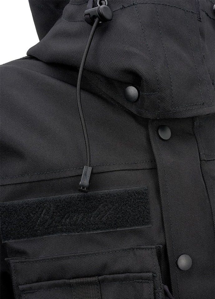 Черная демисезонная куртка performance outdoor black Brandit