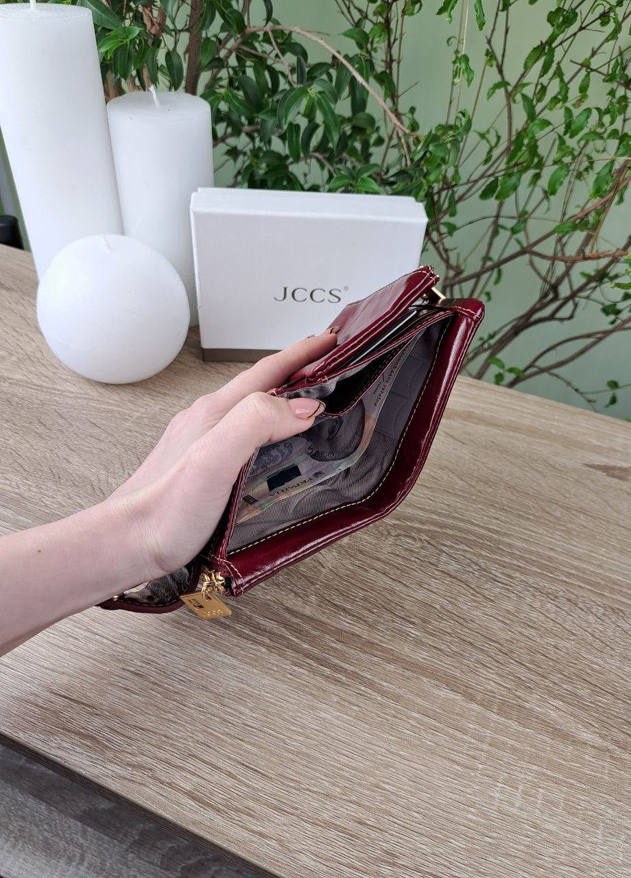 Женский кошелёк маленького размера из натуральной масляной кожи Jccs (258725215)