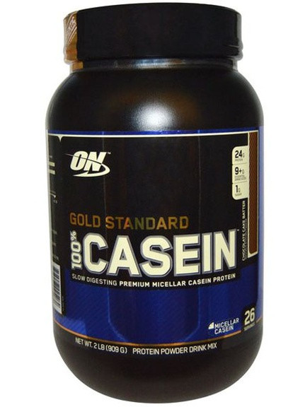 100% Casein Gold Standard 909 g /26 servings/ Chocolate Cream Optimum Nutrition (258512159)