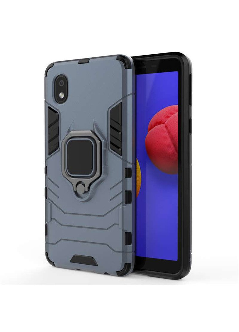 Противоударный чехол Transformer с кольцом для Samsung Galaxy M01 Core / A01 Core Epik (258523074)