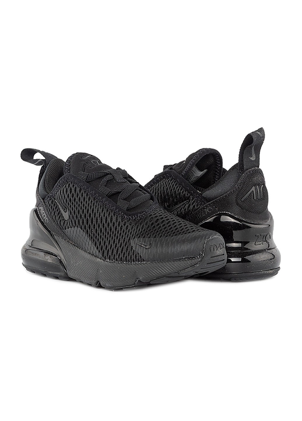 Черные демисезонные кроссовки air max 270 (ps) Nike