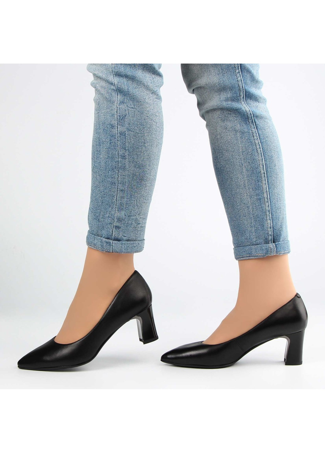 Buts Женские туфли на каблуке 197274 черный з натуральная кожа, — демисезон (257094561)